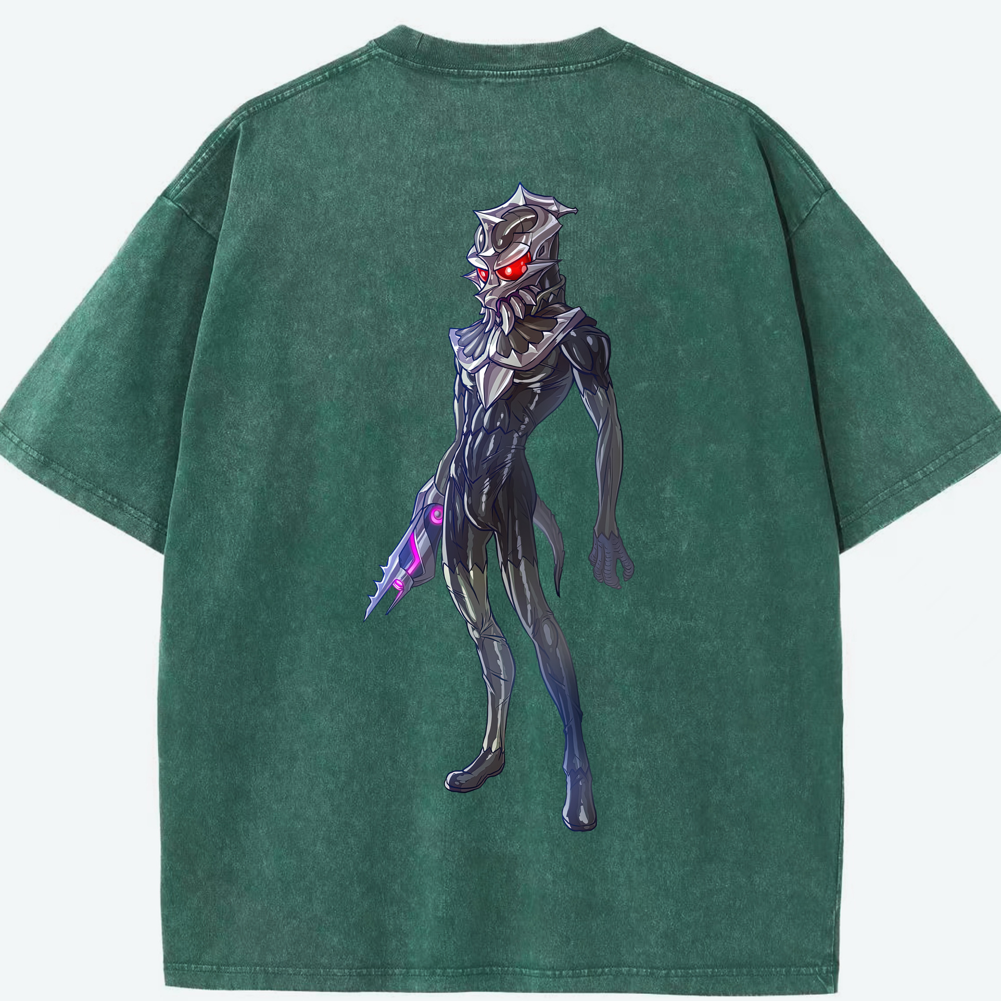 （画像用） ウルトラマン Ultraman 綿100% ヴィンテージ風 半袖Tシャツ（背面プリント）
